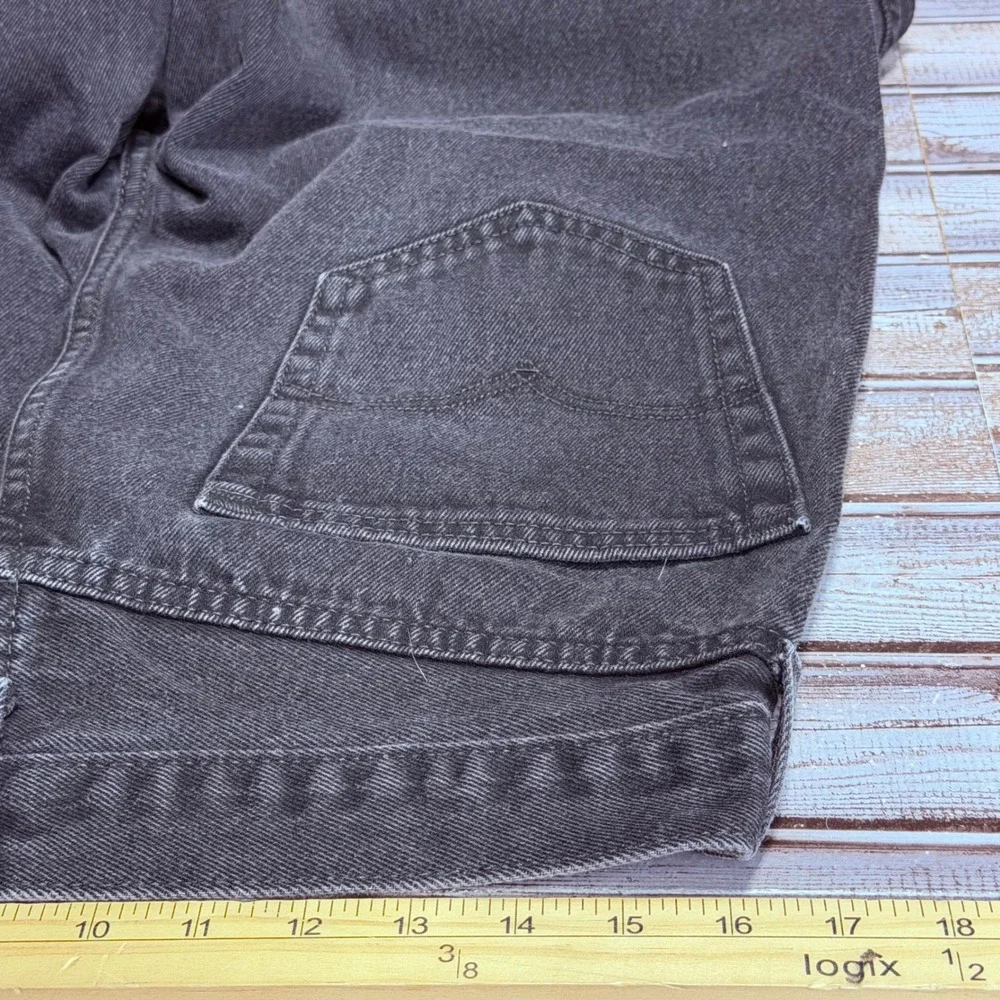 Levi's 550 Relaxed Fit Jeans Mens 32x28 Actual Black Denim Tapered Leg